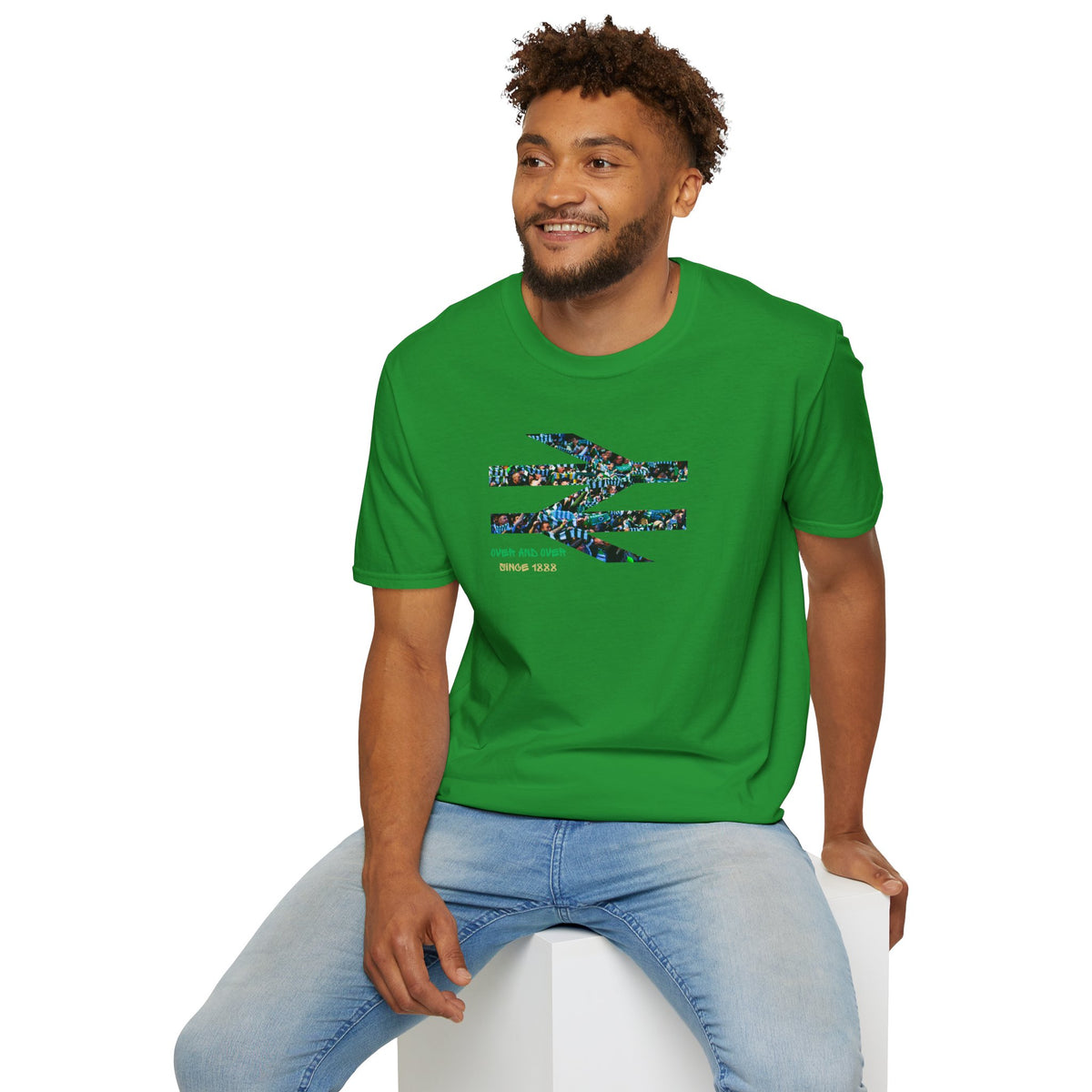 Over and Over Celtic T-shirt (Black, Grey, White, Forest Green, Irish Green, Khaki)