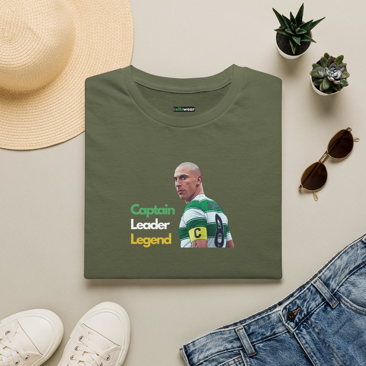 Captain Broony T-shirt (Black, Forest Green, Khaki)