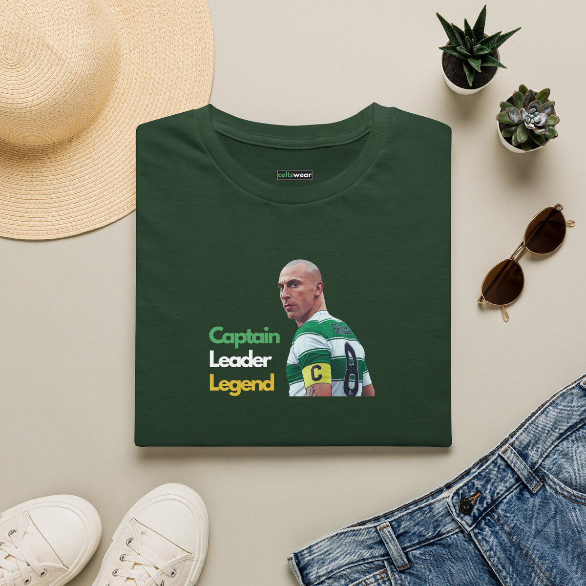 Captain Broony T-shirt (Black, Forest Green, Khaki)