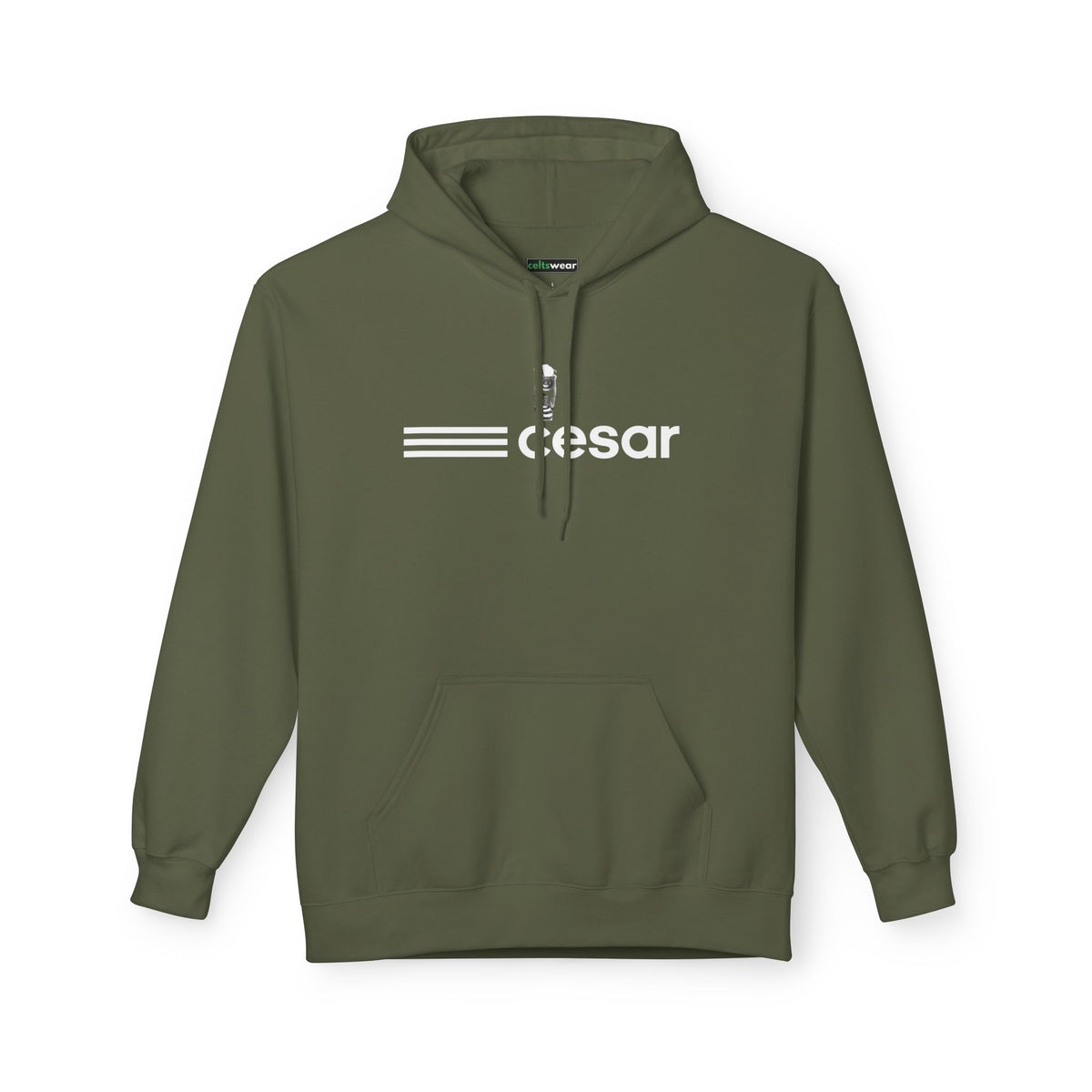 Cesar Hoodie (Black, Khaki Green)