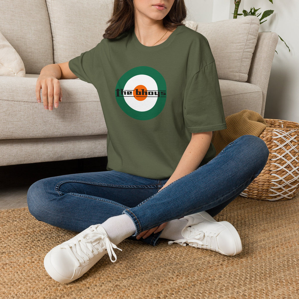 Bhoys Mod T-shirt (Black, Grey, White, Forest Green, Irish Green, Khaki)