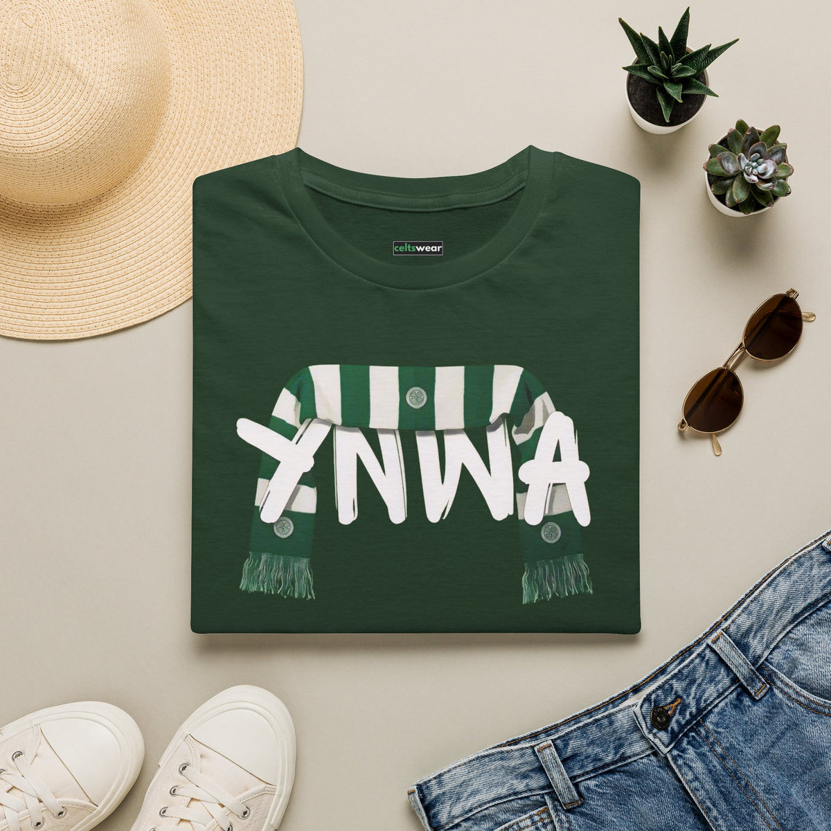 YNWA T-shirt (Black, Forest Green, Khaki)