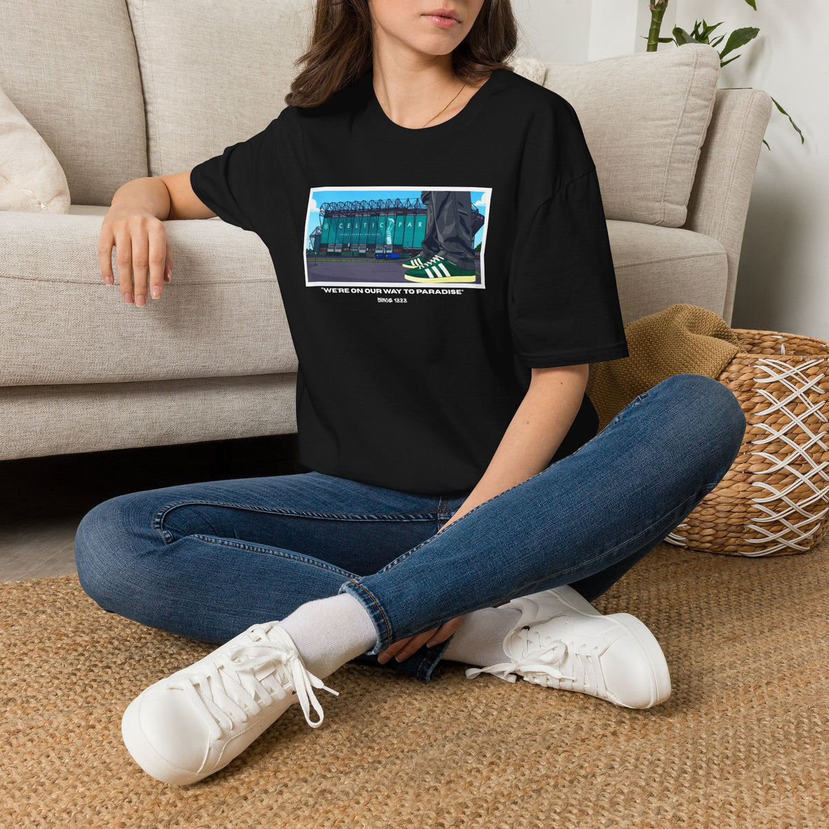 Paradise T-Shirt (Black, Khaki Green, Forest Green, Irish Green)