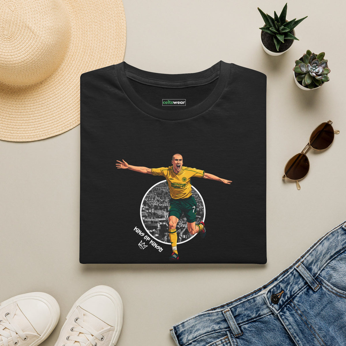 Larsson King of Kings T-Shirt (Black, Forest Green, Khaki)