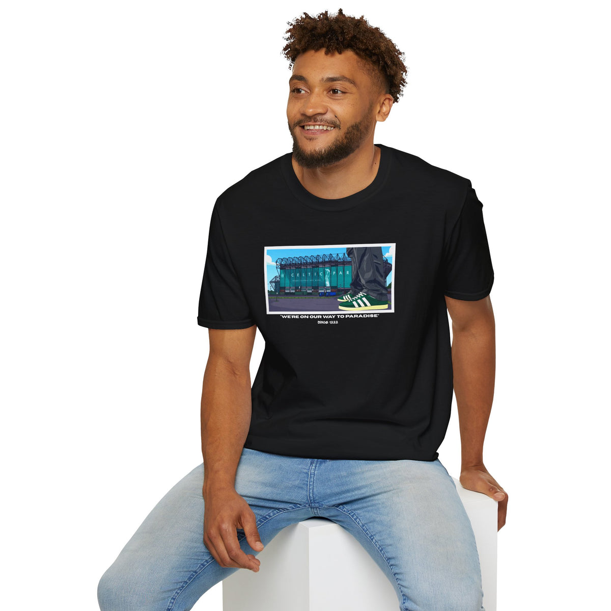Paradise T-Shirt (Black, Khaki Green, Forest Green, Irish Green)
