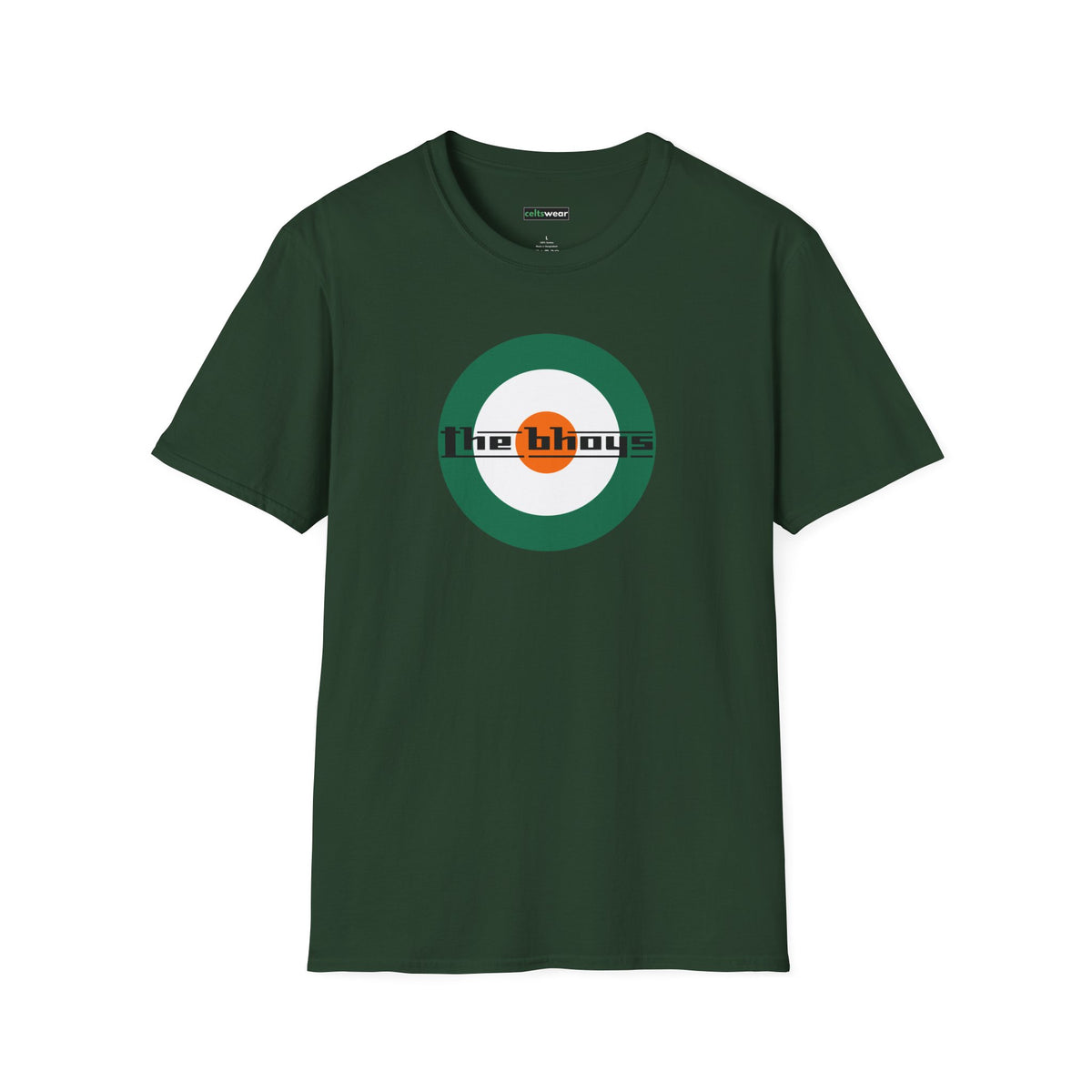 Bhoys Mod T-shirt (Black, Grey, White, Forest Green, Irish Green, Khaki)