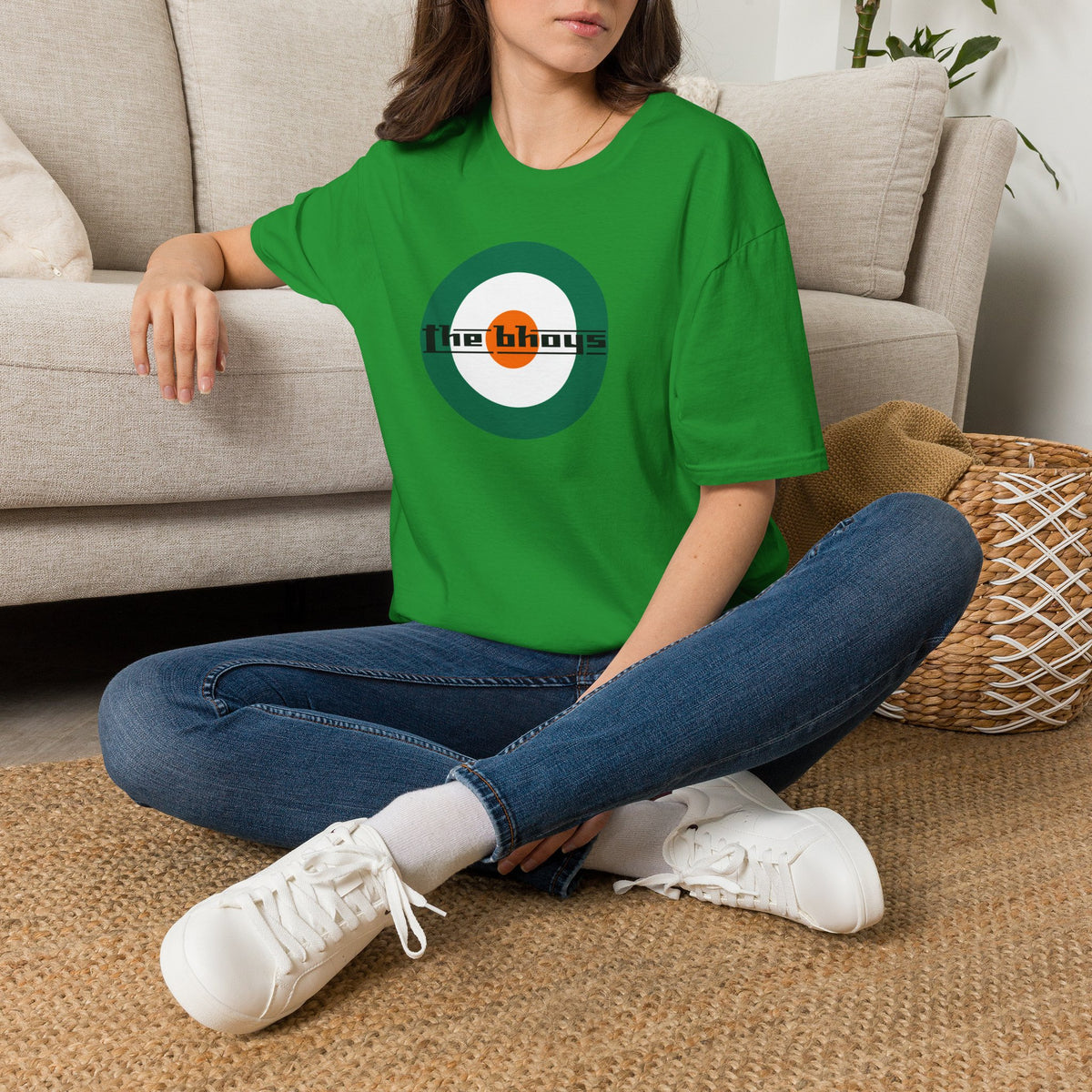 Bhoys Mod T-shirt (Black, Grey, White, Forest Green, Irish Green, Khaki)