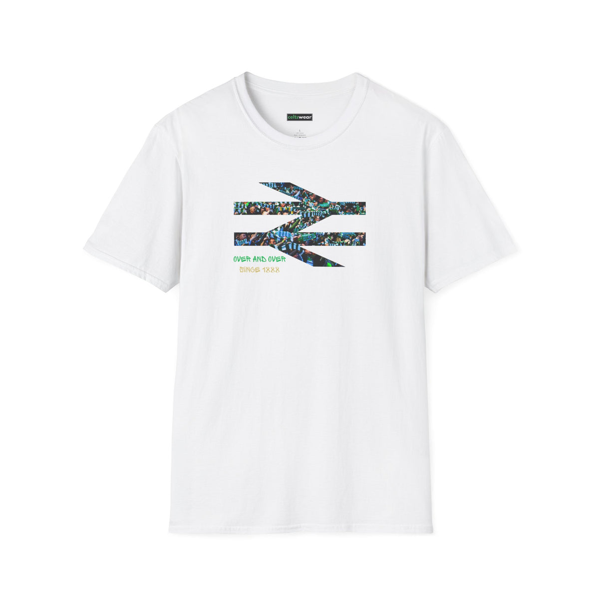 Over and Over Celtic T-shirt (Black, Grey, White, Forest Green, Irish Green, Khaki)