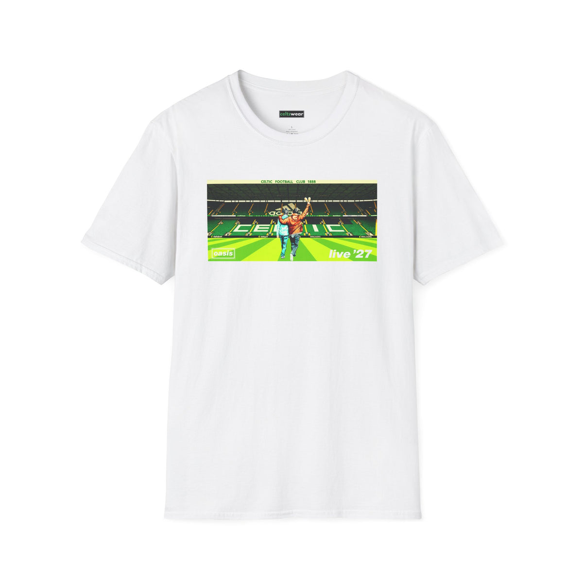 Celtic Park Oasis 27 T-shirt (Black, Grey, White, Forest Green, Irish Green, Khaki)