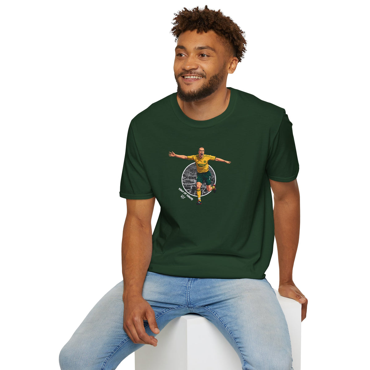 Larsson King of Kings T-Shirt (Black, Forest Green, Khaki)