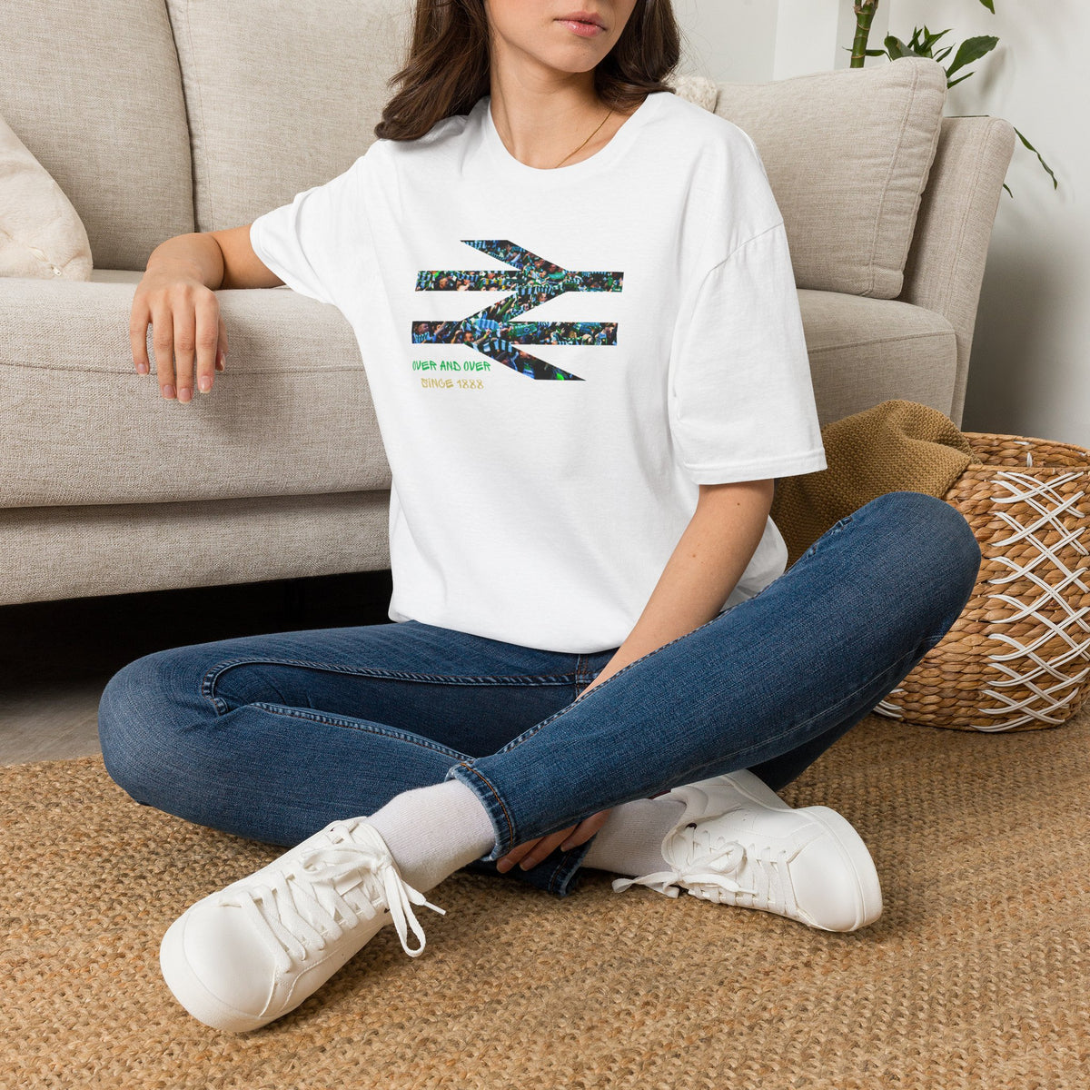 Over and Over Celtic T-shirt (Black, Grey, White, Forest Green, Irish Green, Khaki)