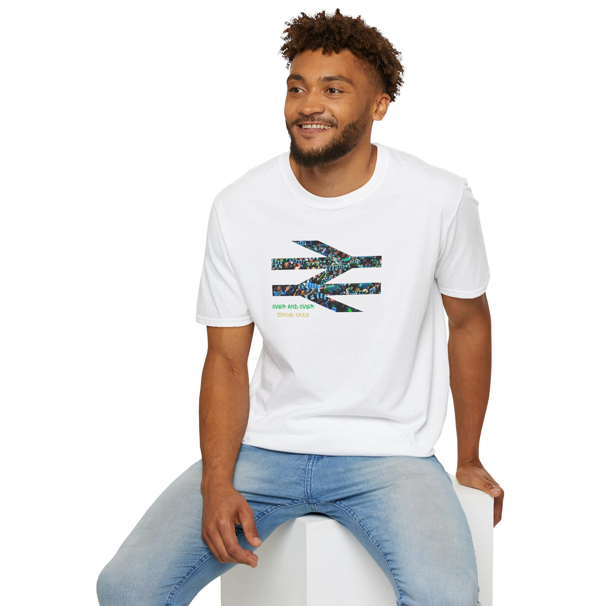 Over and Over Celtic T-shirt (Black, Grey, White, Forest Green, Irish Green, Khaki)