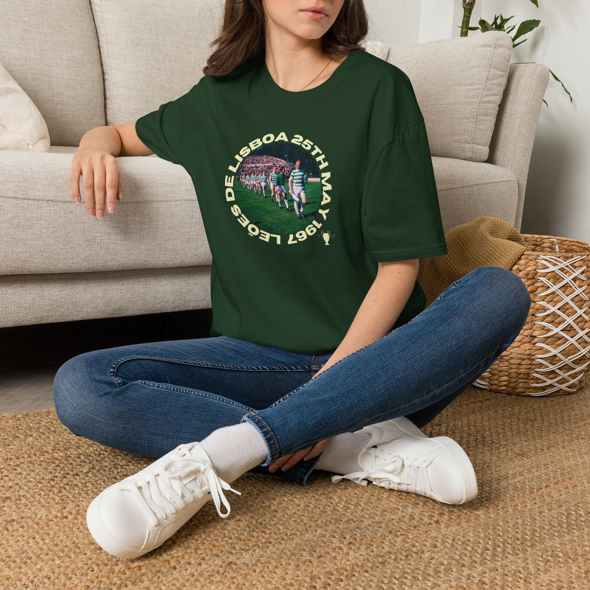 The Walkout in Lisboa T-shirt (Black, Forest Green, Khaki, Irish Green)