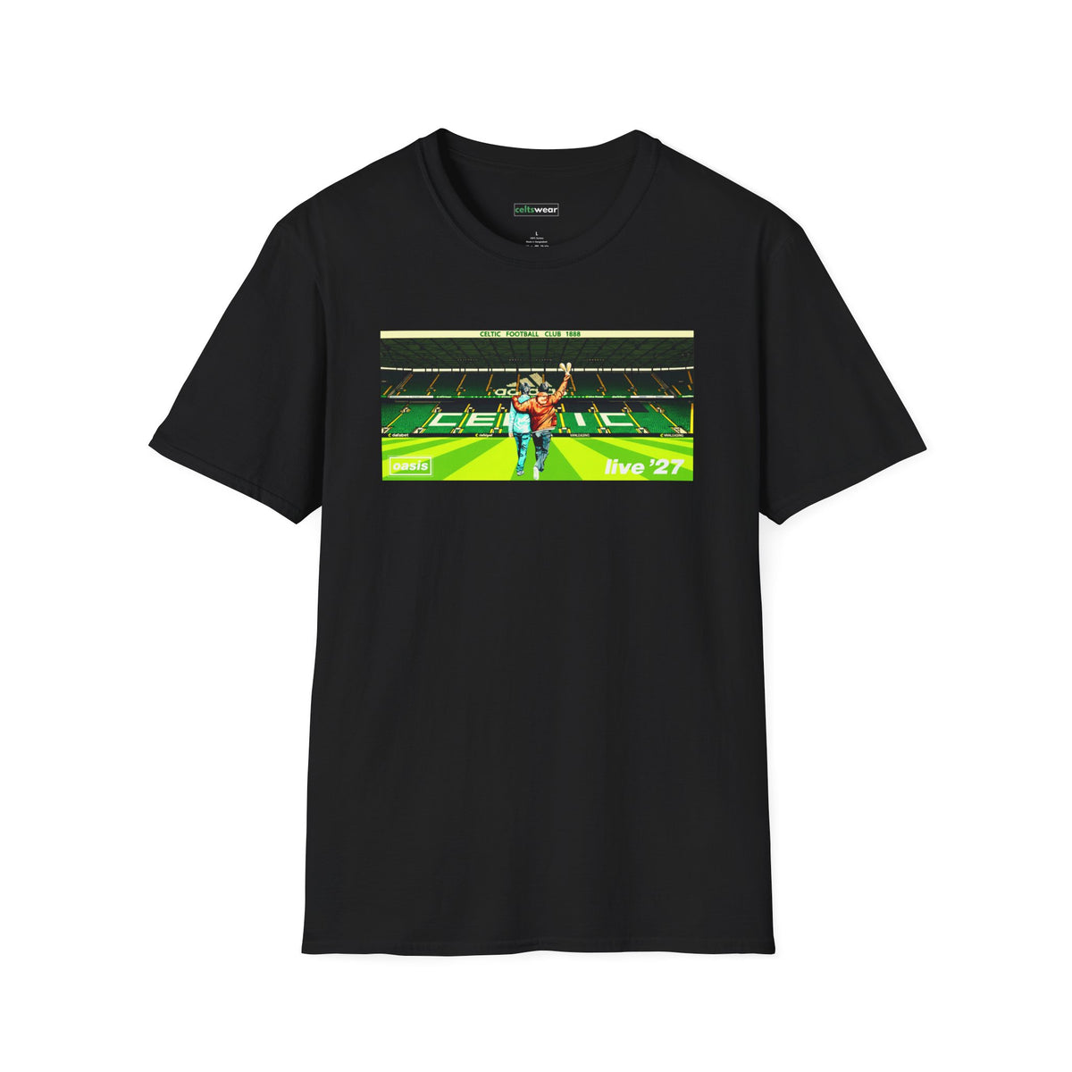 Celtic Park Oasis 27 T-shirt (Black, Grey, White, Forest Green, Irish Green, Khaki)