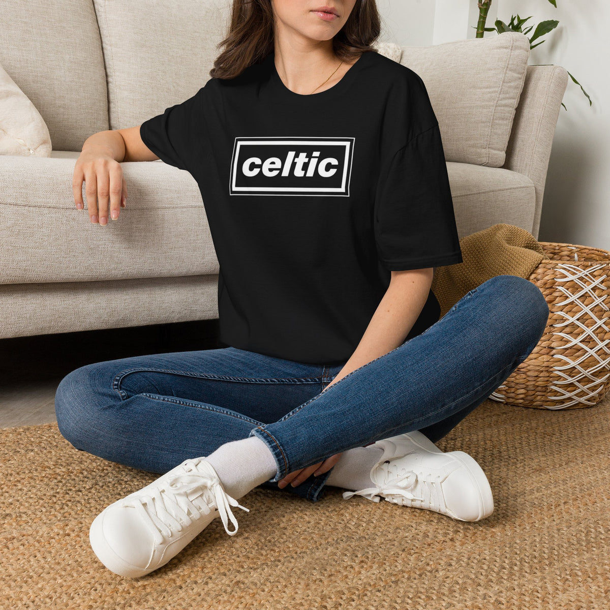 Oasis Celtic Logo T-Shirt (Black, Khaki Green, Forest Green, Irish Green)
