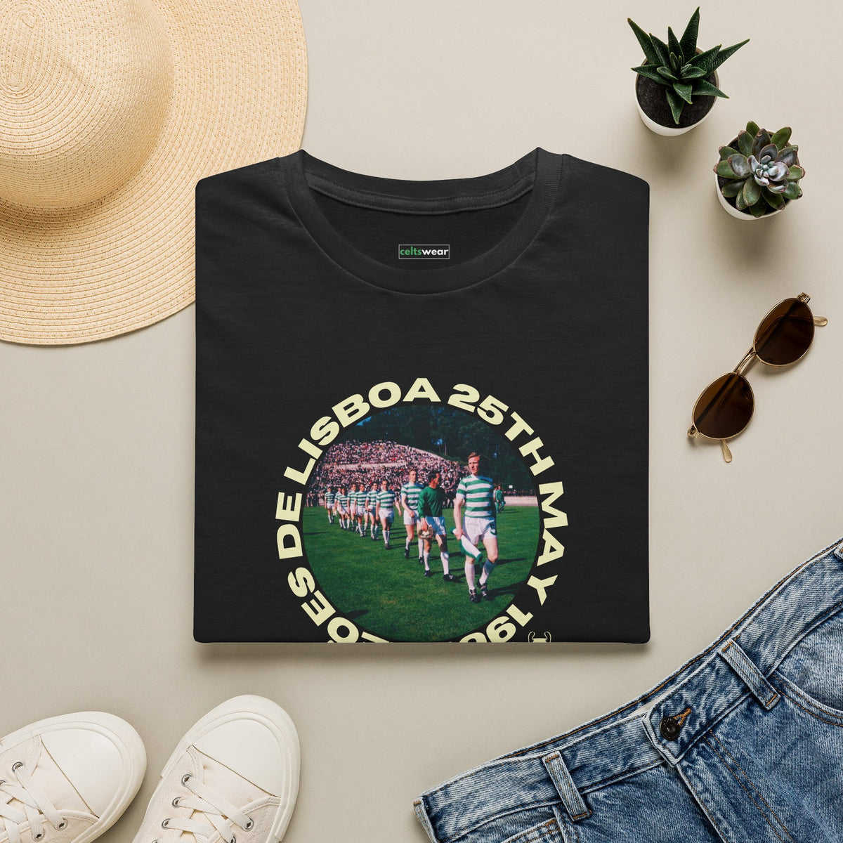 The Walkout in Lisboa T-shirt (Black, Forest Green, Khaki, Irish Green)