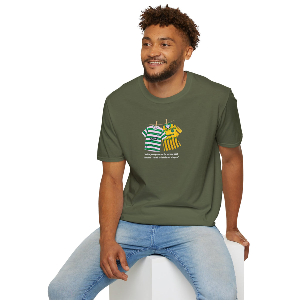 Celtic Jerseys T-Shirt (Black, Forest Green, Khaki)