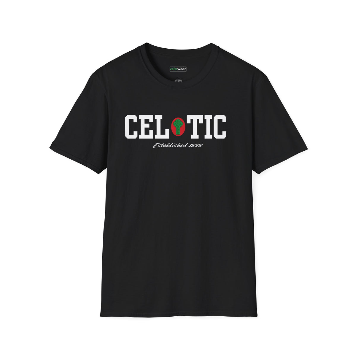 Celtic Original Badge T-Shirt (Black, Khaki Green, Forest Green, Irish Green)
