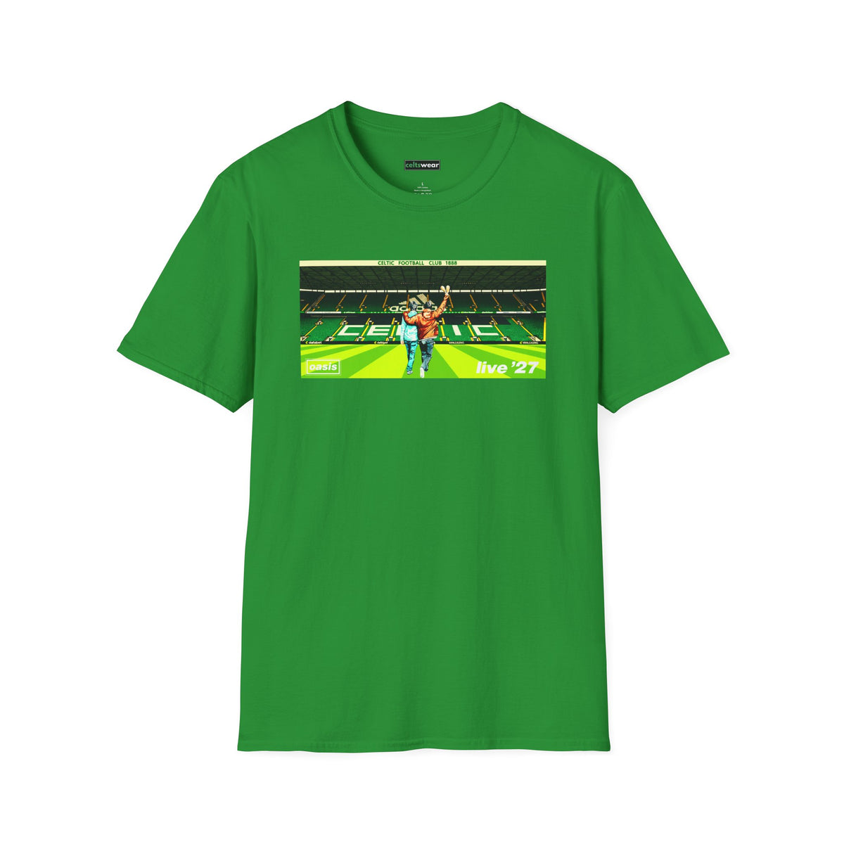 Celtic Park Oasis 27 T-shirt (Black, Grey, White, Forest Green, Irish Green, Khaki)