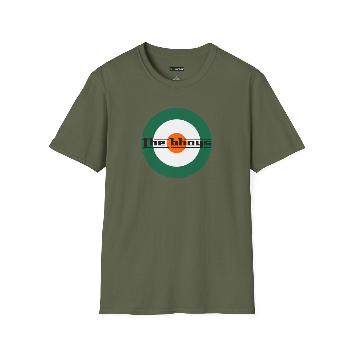 Bhoys Mod T-shirt (Black, Grey, White, Forest Green, Irish Green, Khaki)