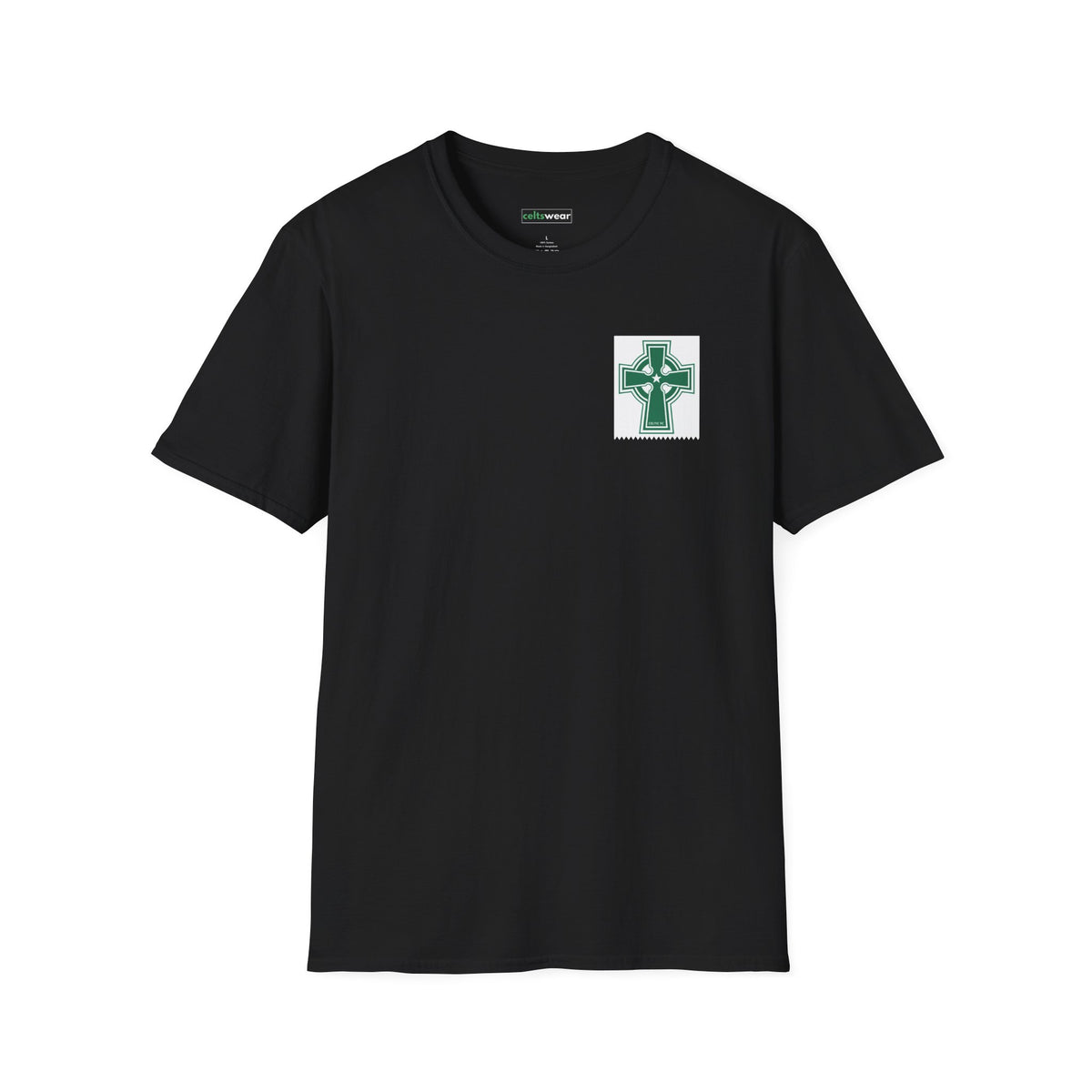 Celtic Cross T-Shirt (Grey, Black, Khaki Green, Forest Green, Irish Green)