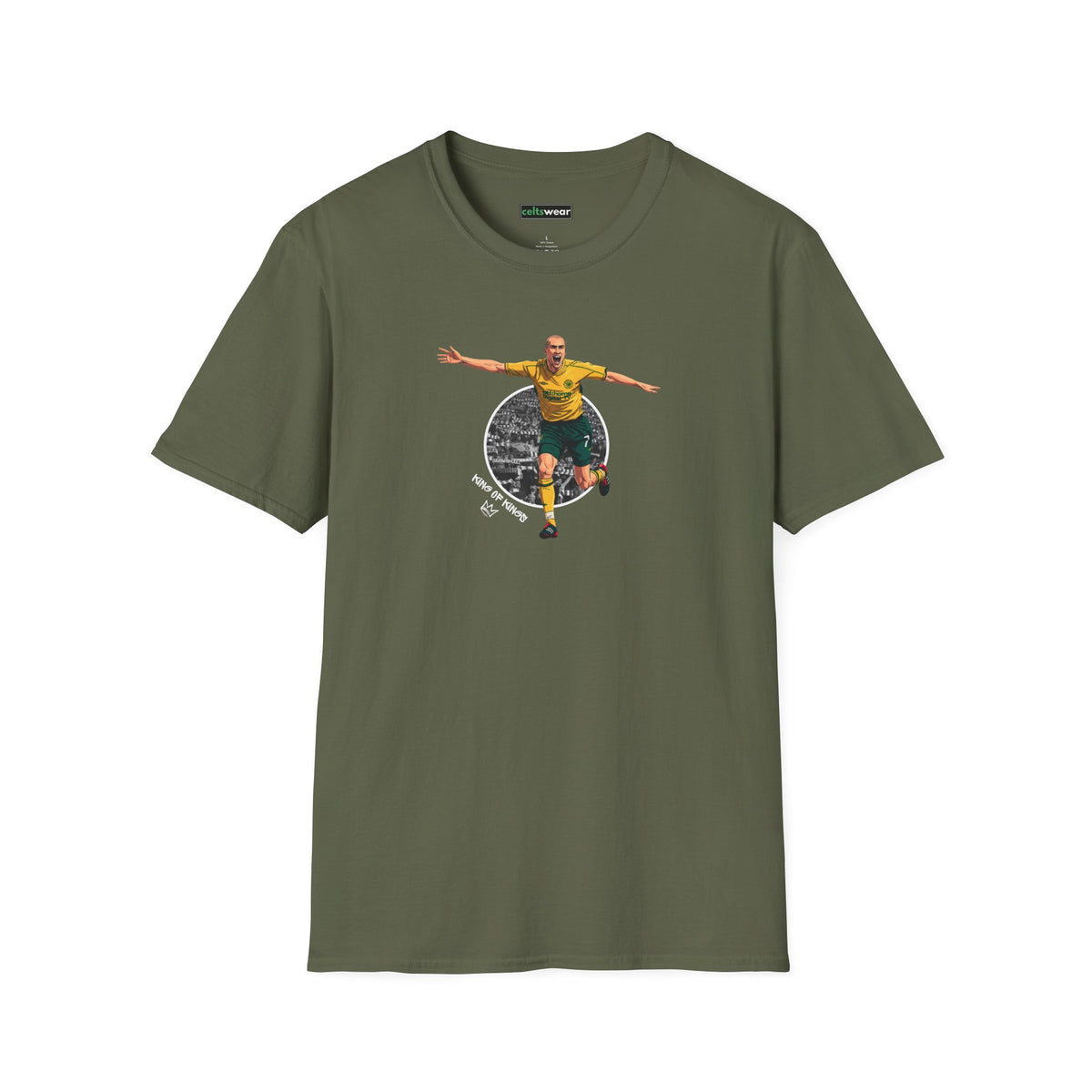 Larsson King of Kings T-Shirt (Black, Forest Green, Khaki)