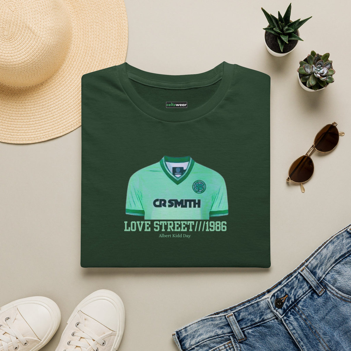 Love Street 1986 T-shirt (Black, Forest Green, White)