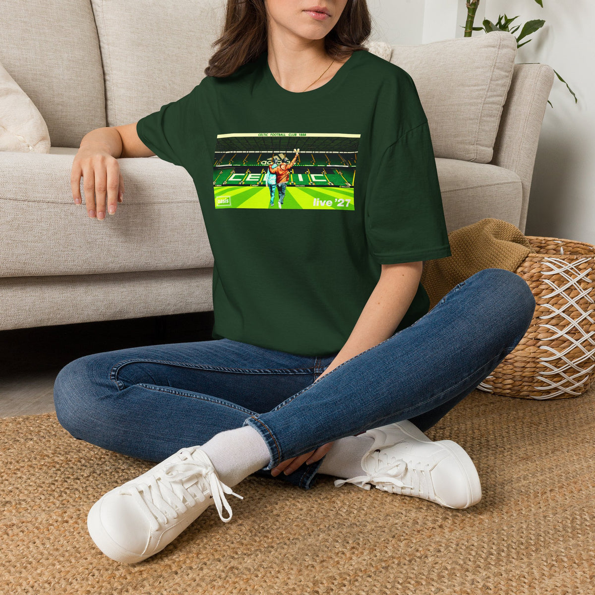 Celtic Park Oasis 27 T-shirt (Black, Grey, White, Forest Green, Irish Green, Khaki)