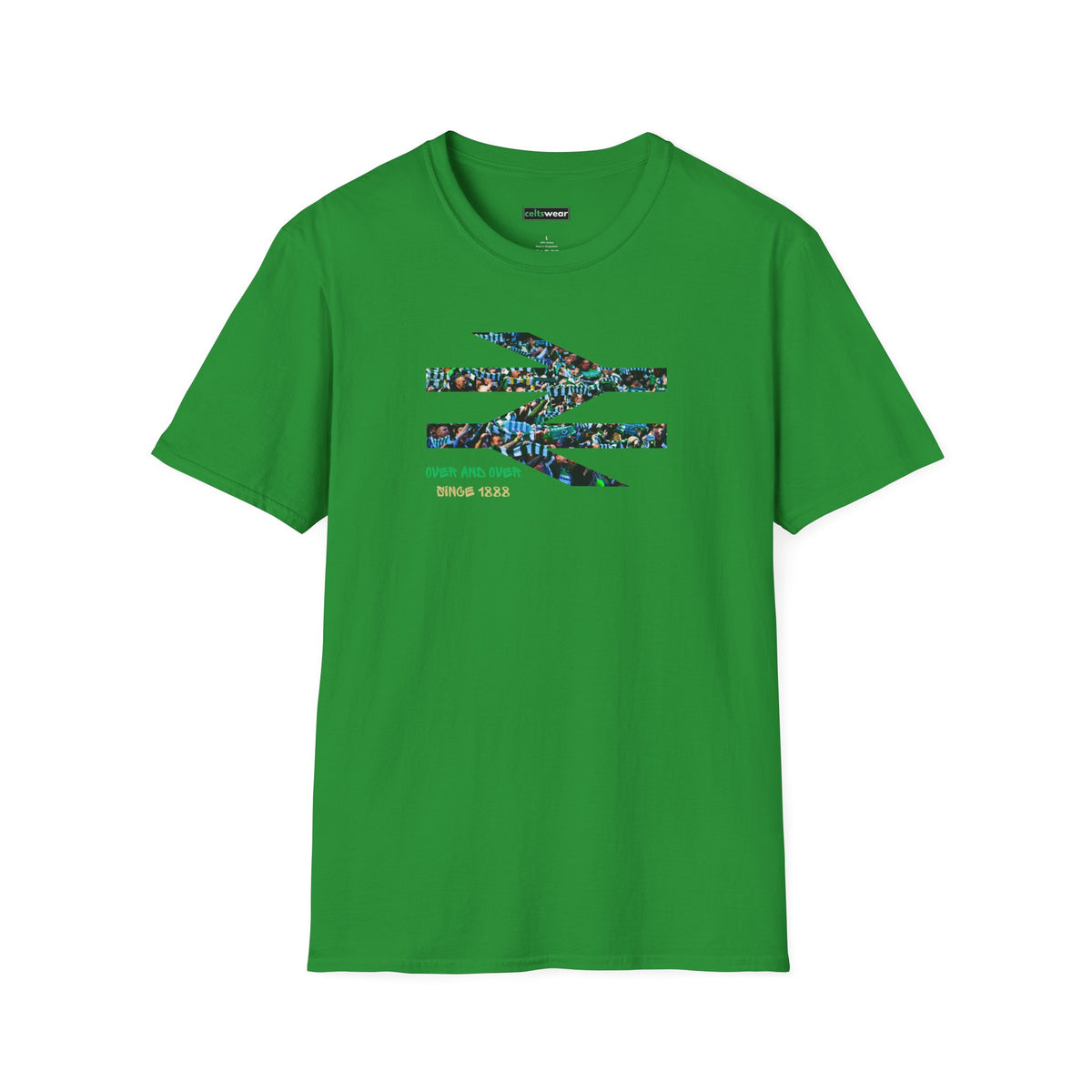 Over and Over Celtic T-shirt (Black, Grey, White, Forest Green, Irish Green, Khaki)