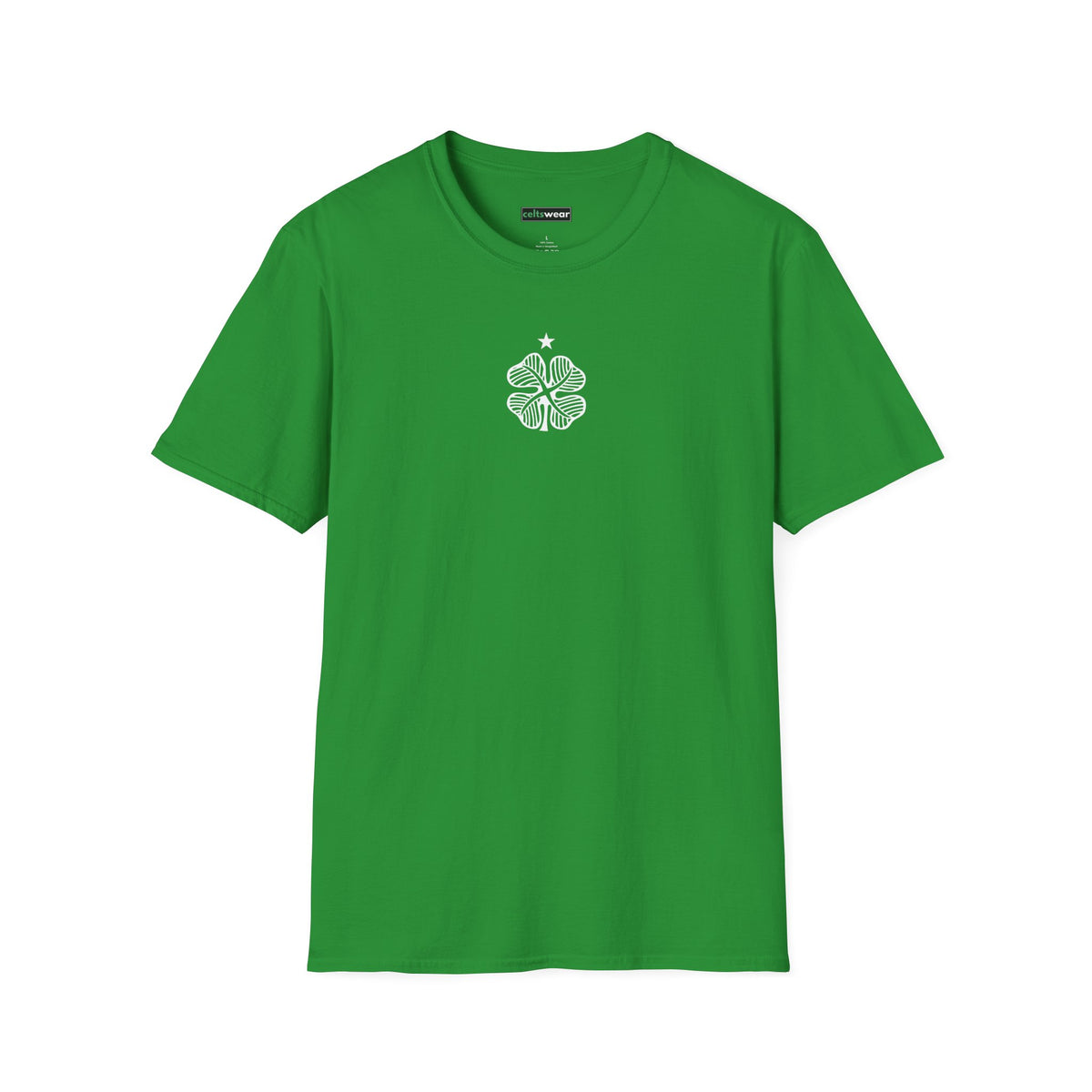 Four Leaf Clover T-shirt (Khaki, Irish Green, Forest Green)