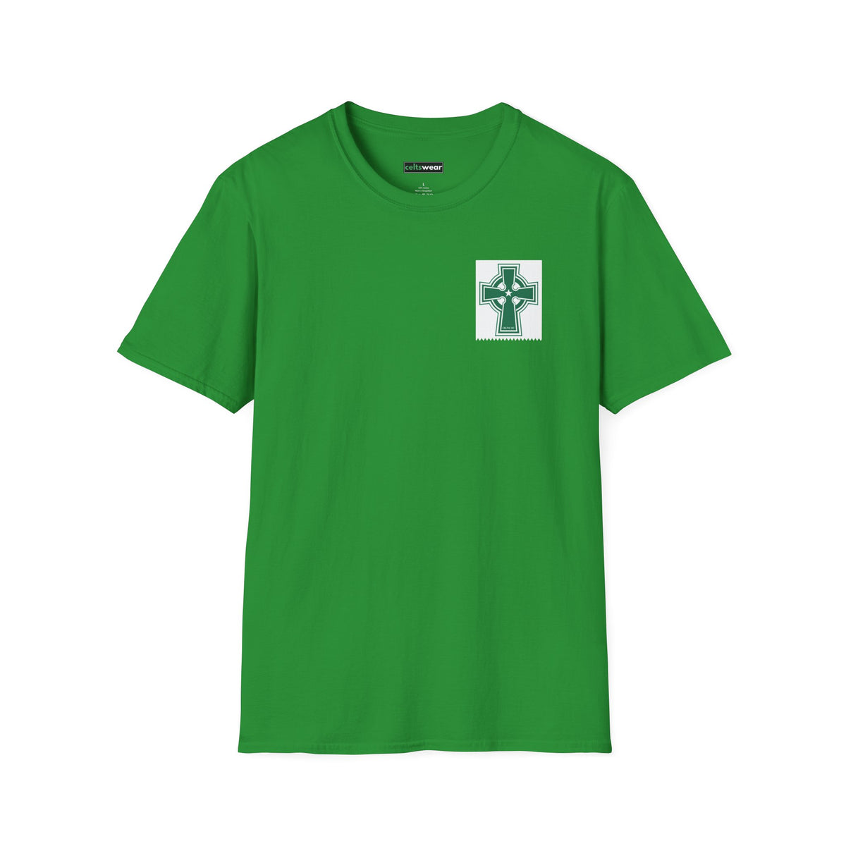 Celtic Cross T-Shirt (Grey, Black, Khaki Green, Forest Green, Irish Green)
